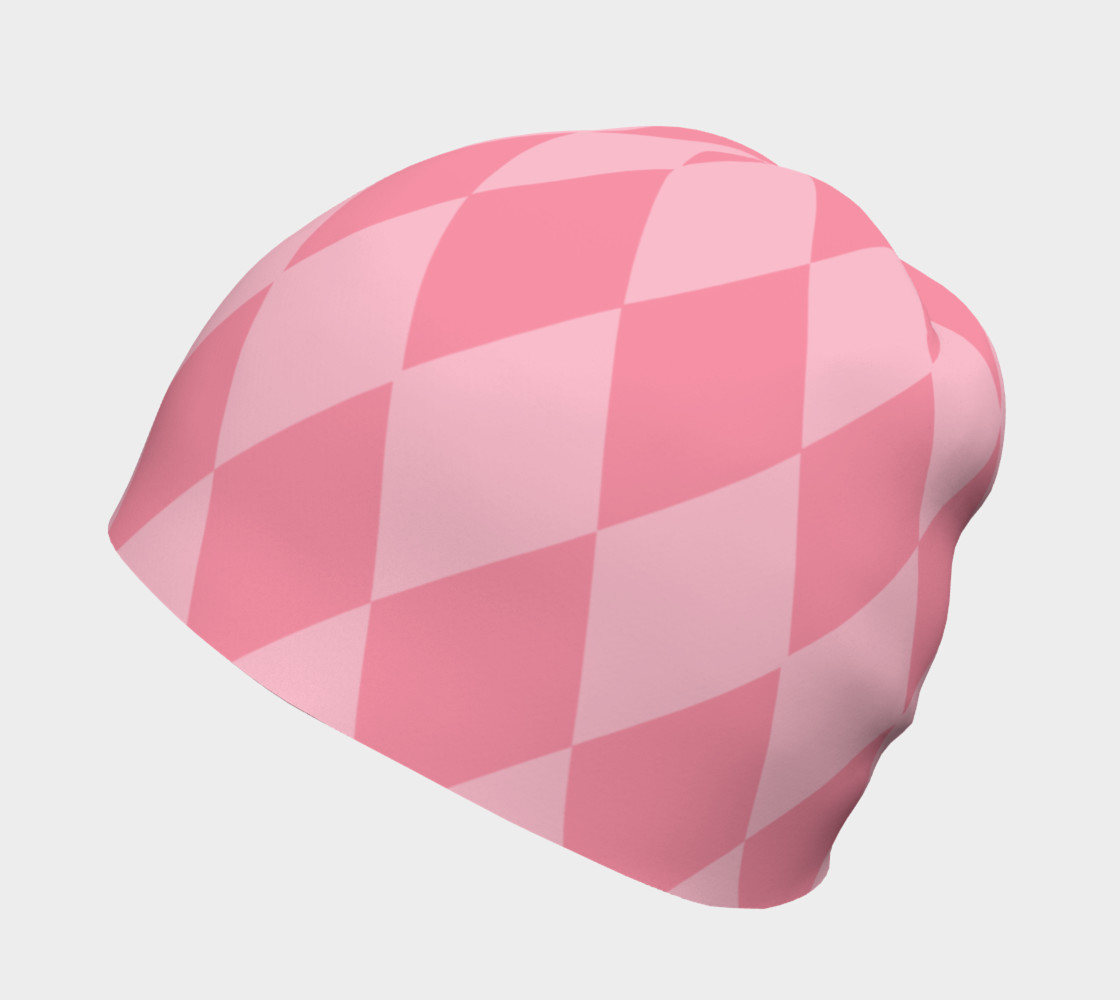 Harlequin Pink Beanie preview #2