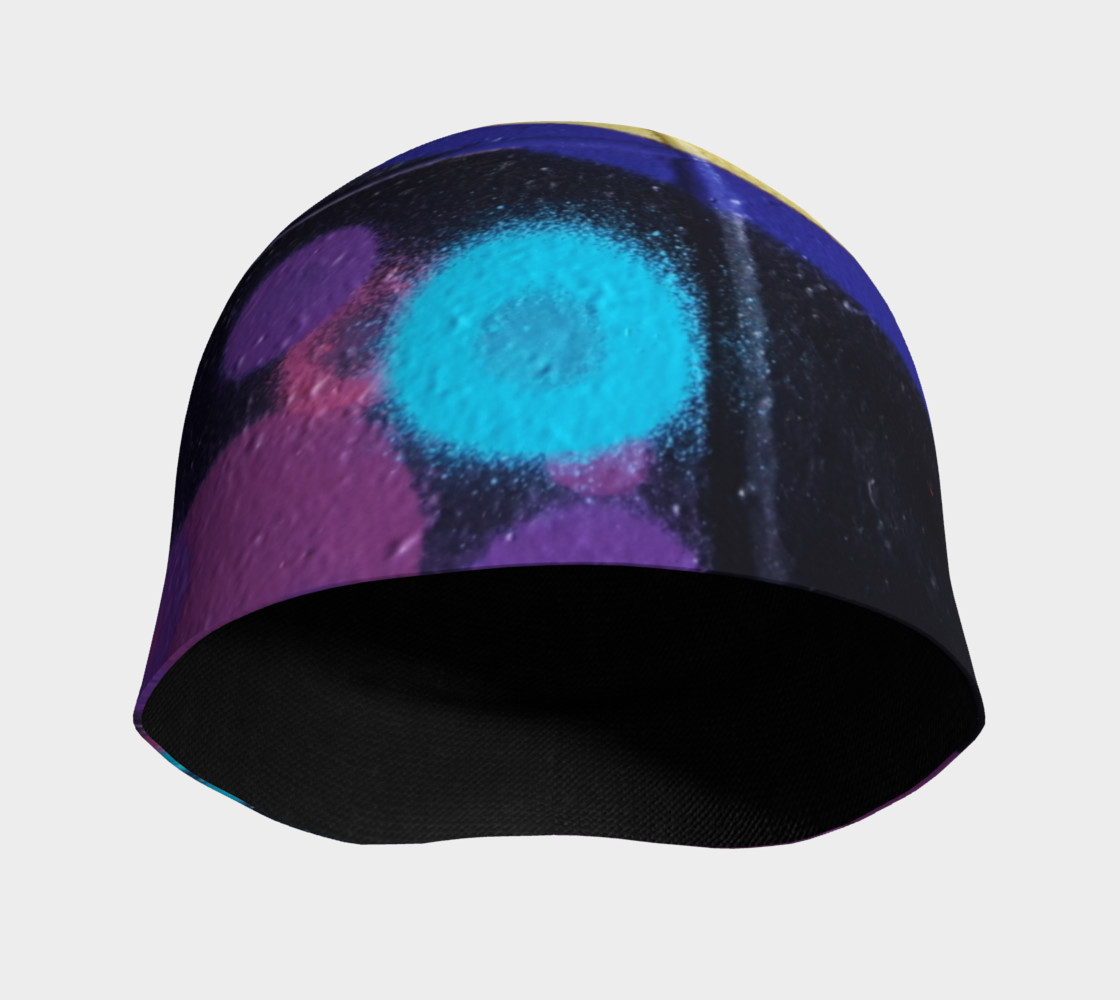 Vibrant Graffiti Beanie preview #3