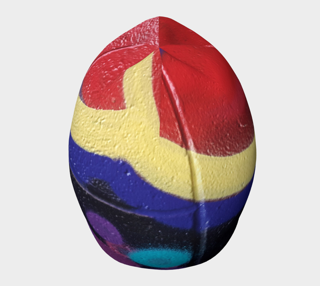 Vibrant Graffiti Beanie preview #5