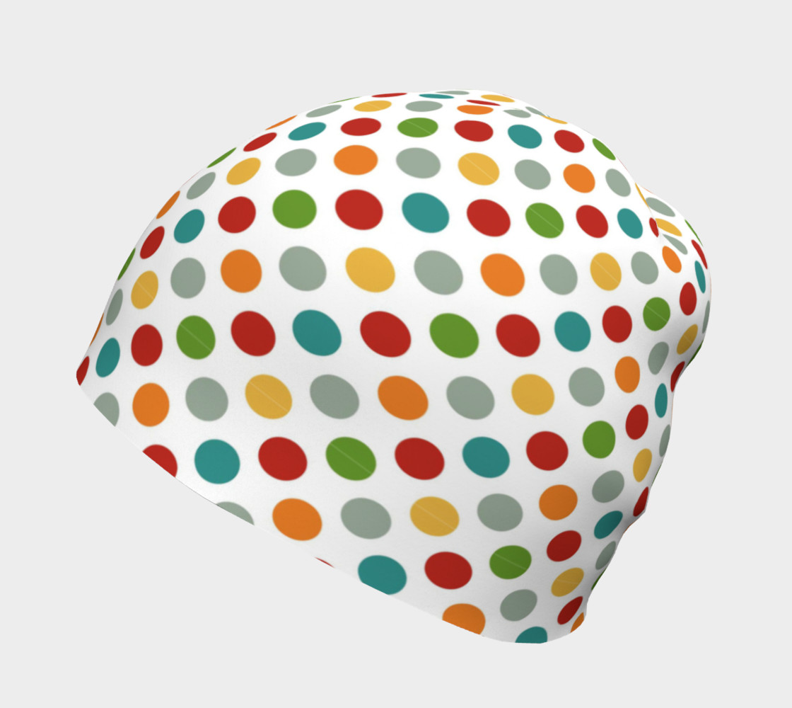 Fun Polka Dots Beanie preview #2