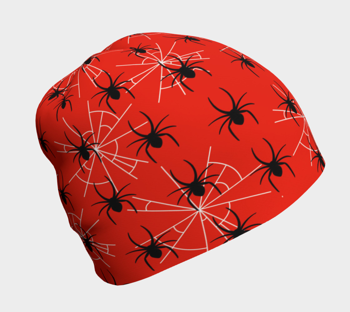 Come Into My Parlor Said The Spider To The Fly Beanie thumbnail #2