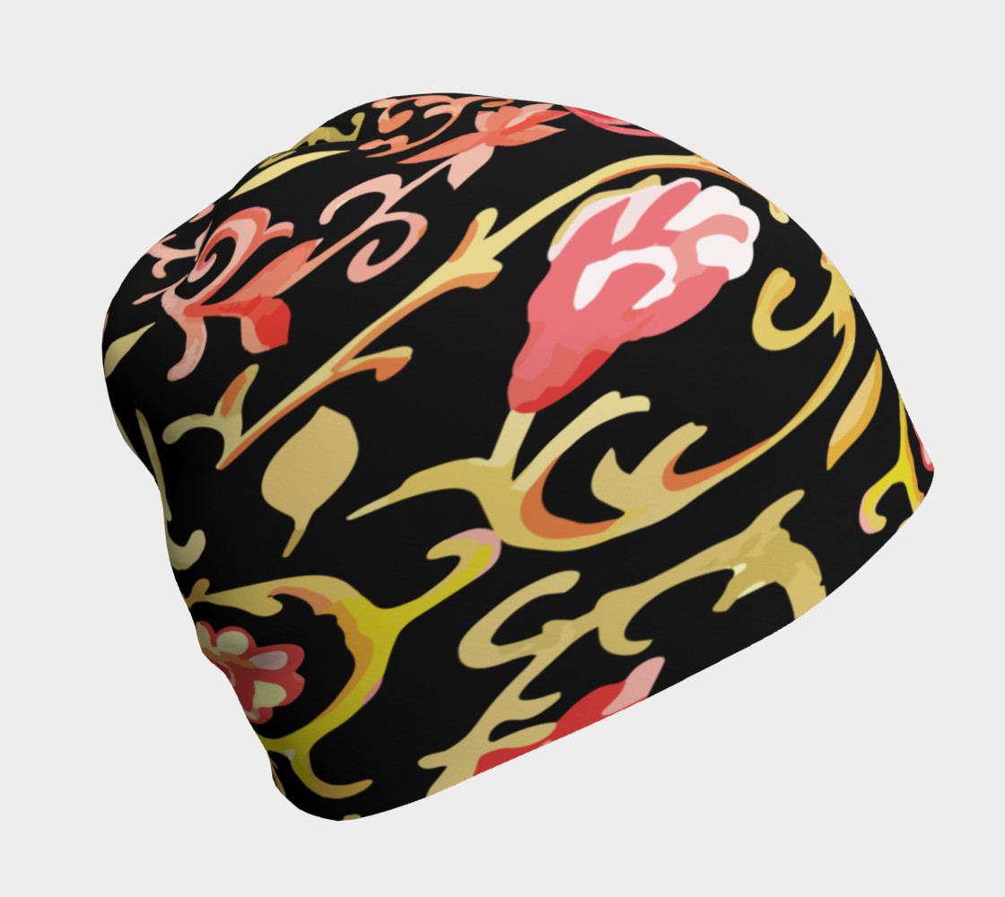 Lovely Floral Beanie preview #1