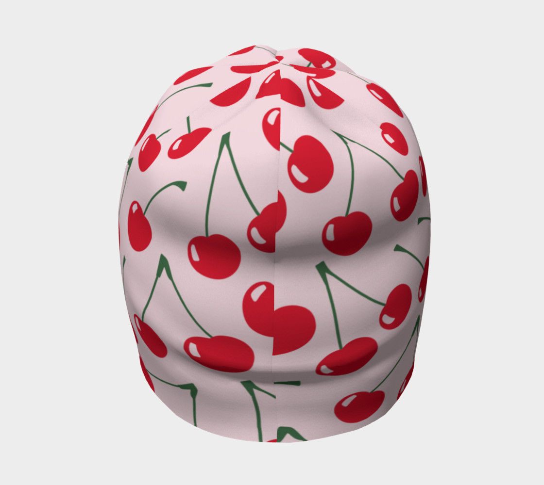 Cherry Cherry Pink Beanie preview #4