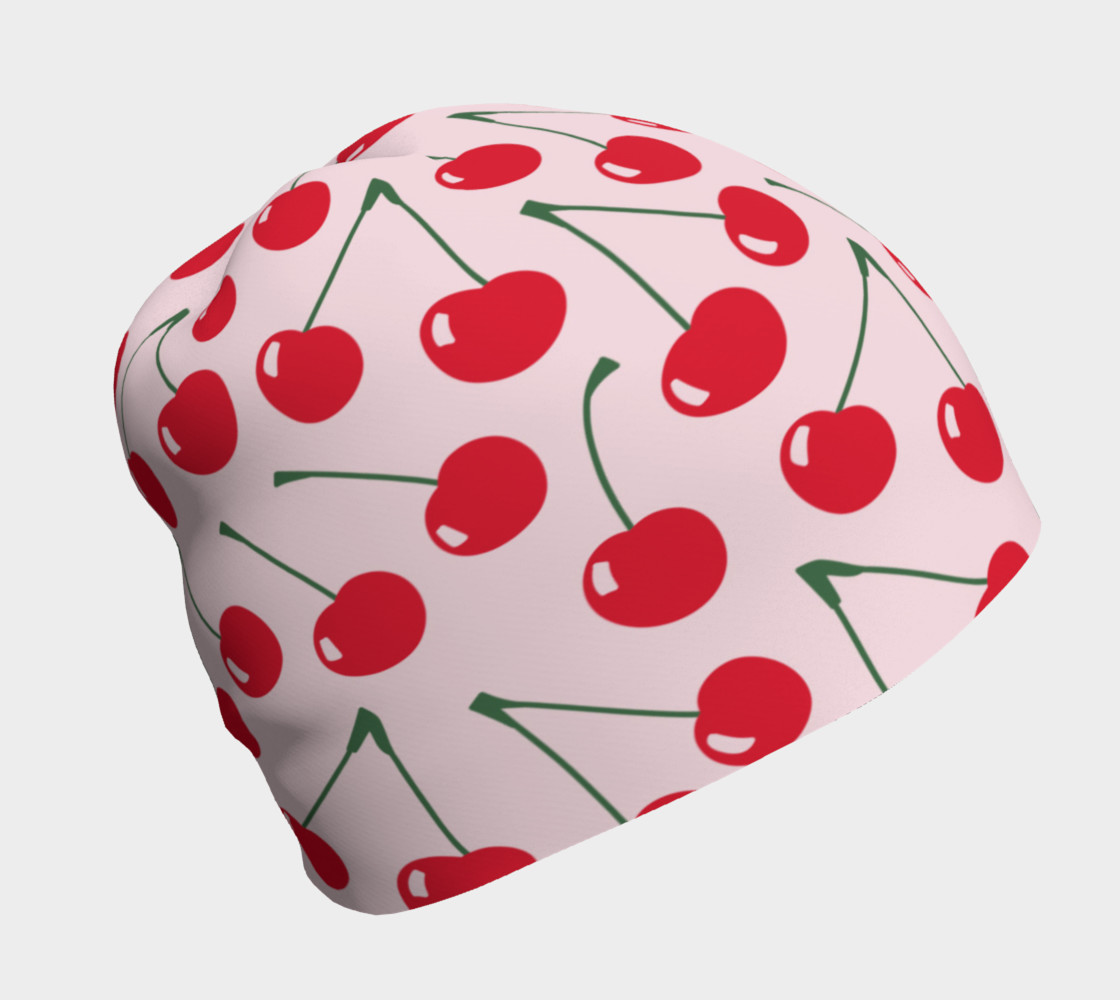 Cherry Cherry Pink Beanie preview #1