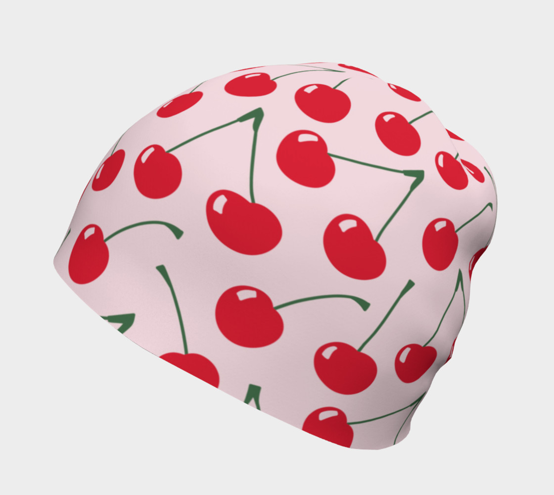 Cherry Cherry Pink Beanie preview #2