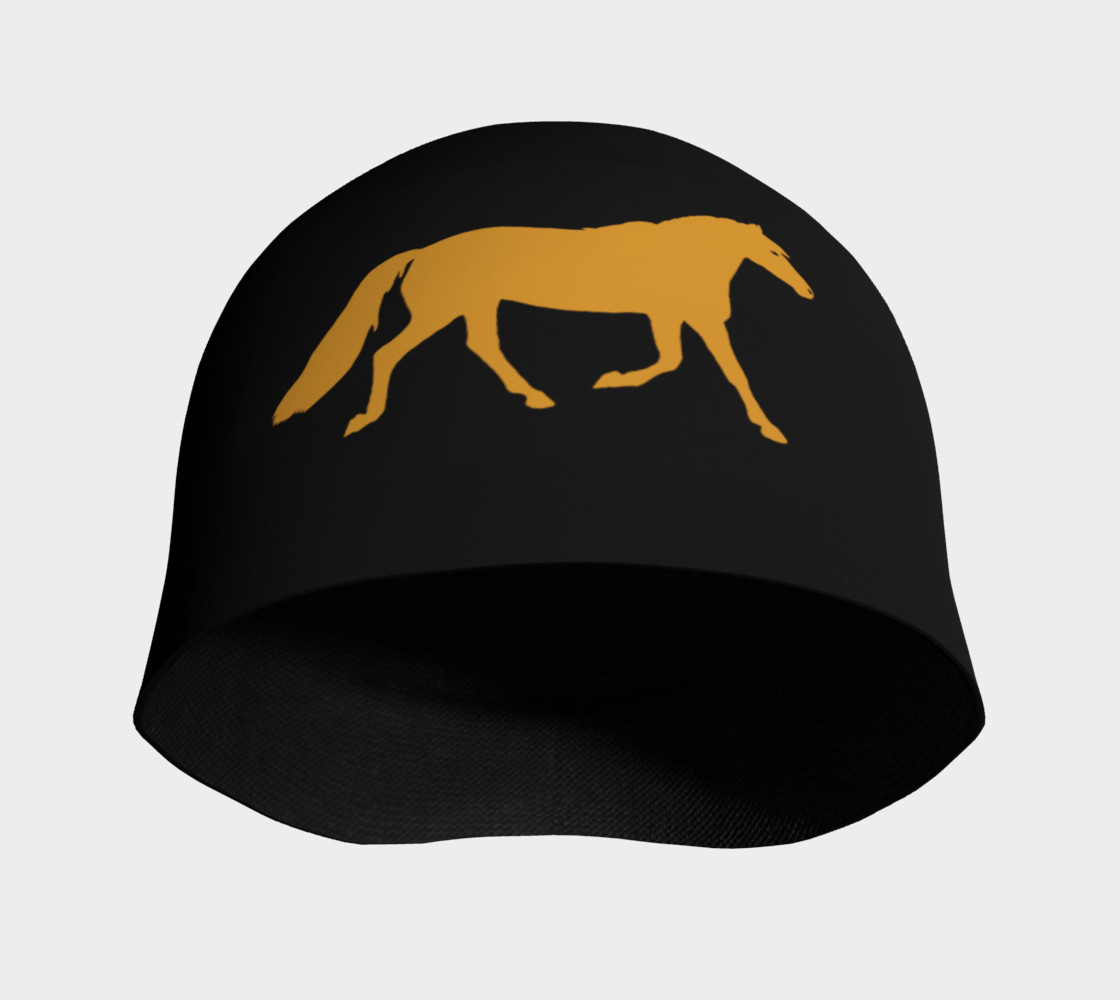 Aperçu de gold pony on black #3