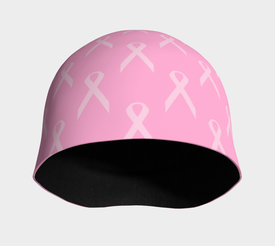 Pink On Pink Breast Cancer Awareness Beanie thumbnail #4