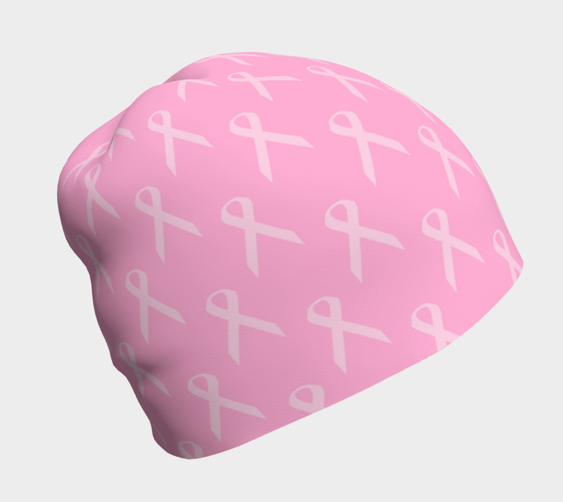 Pink On Pink Breast Cancer Awareness Beanie preview #1