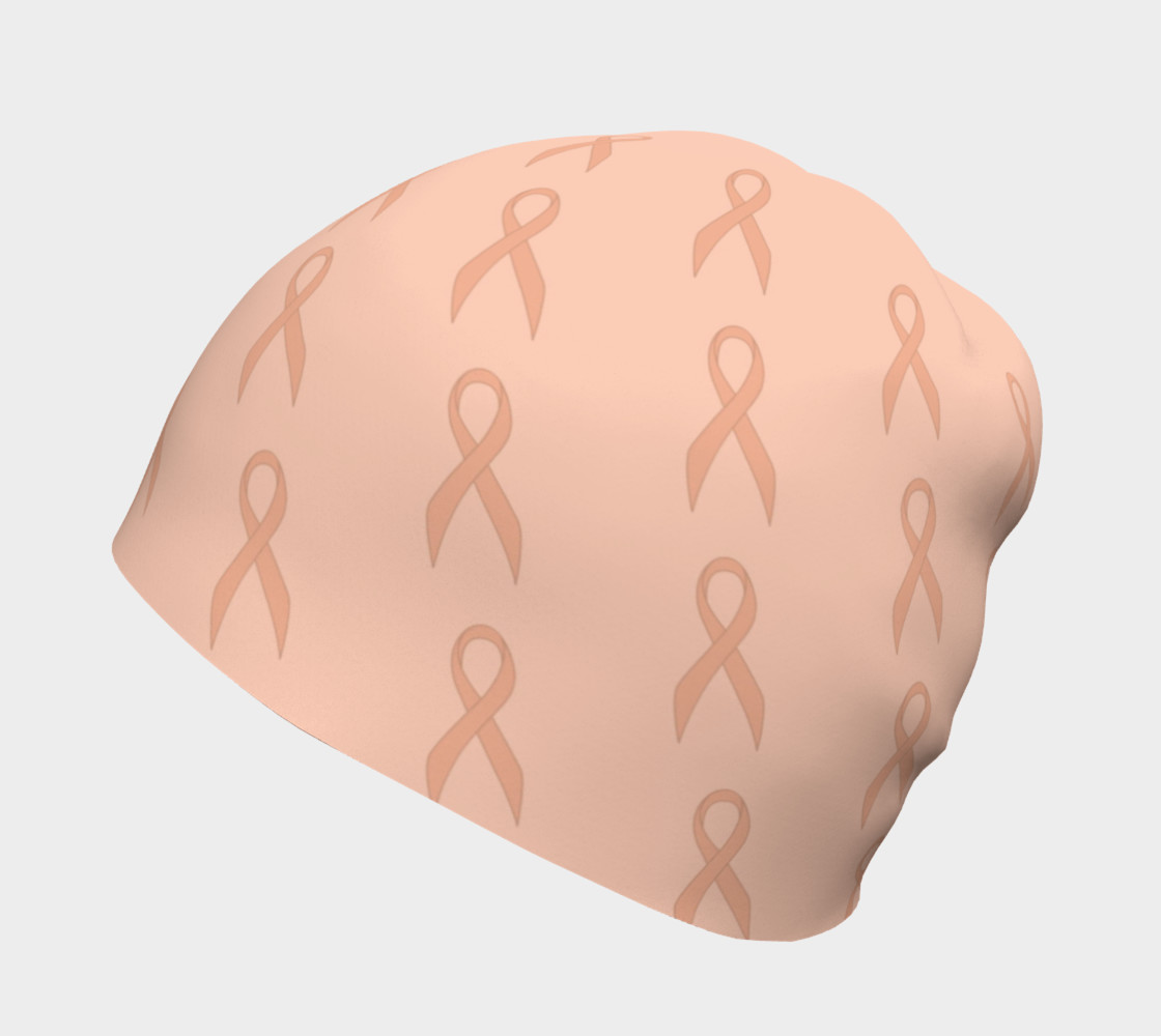 Endometrial Uterine and Vaginal Cancers Beanie preview #2