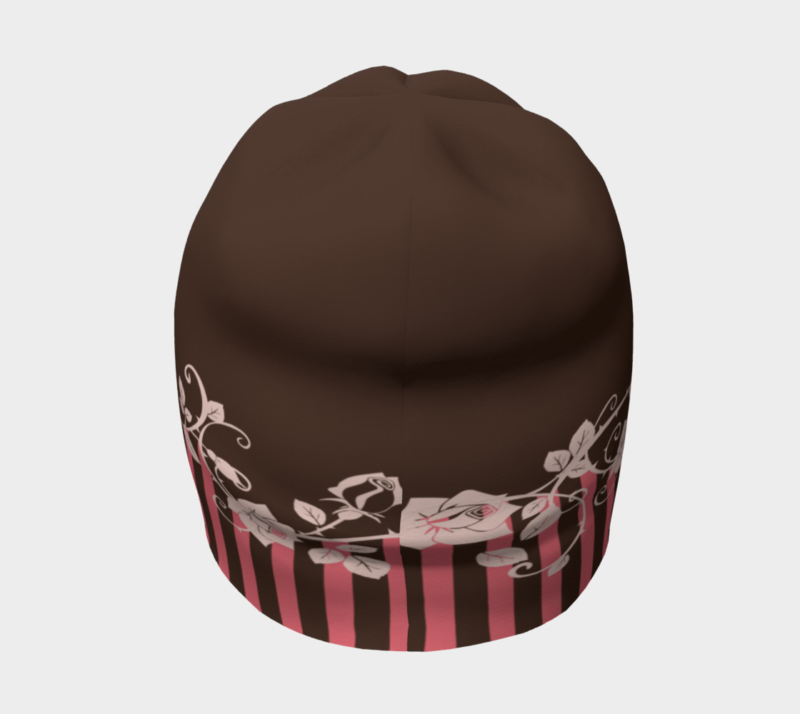 Aperçu de Brown and Pink Feminine Beanie #4