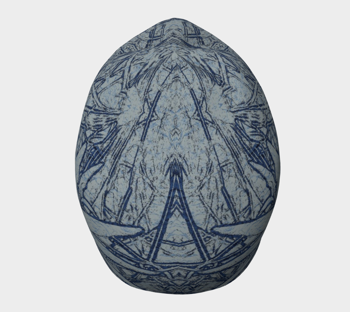 Flannel Flower Indigo beanie for her preview #5