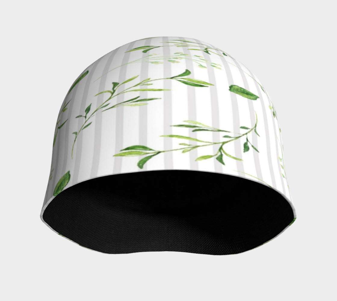 Summertime Greenery Beanie Hat preview #3