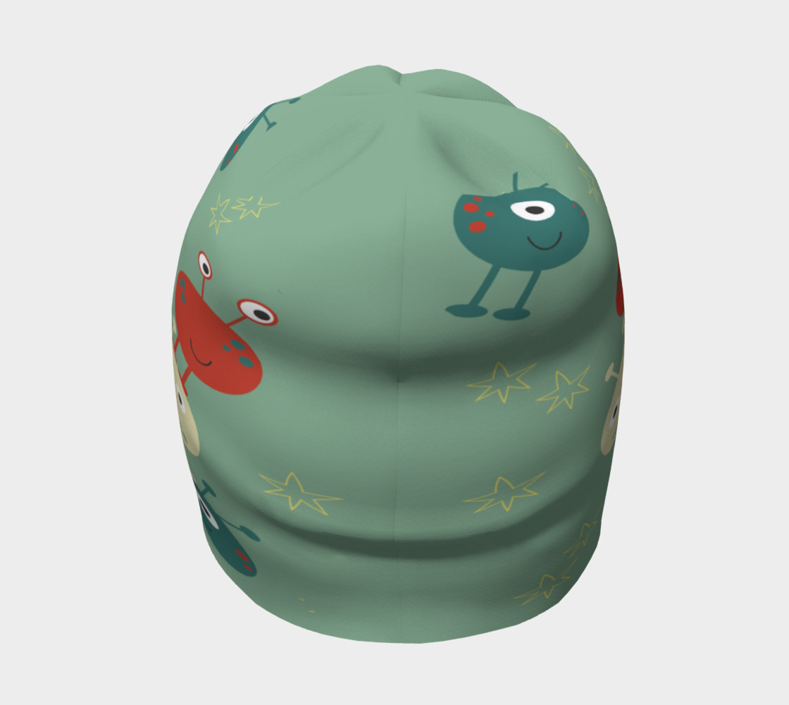 Funny Monsters Beanie Hat preview #4