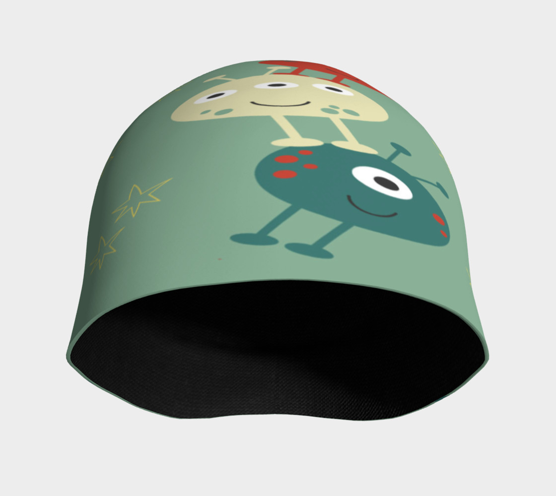 Funny Monsters Beanie Hat preview #3