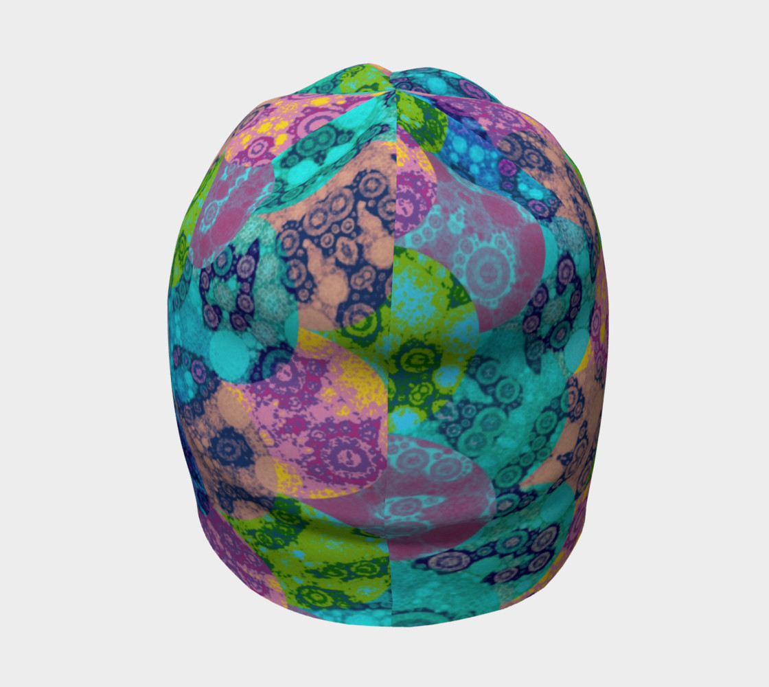 Rainbow Cheetah Print Adult And Kids Beanie preview #4