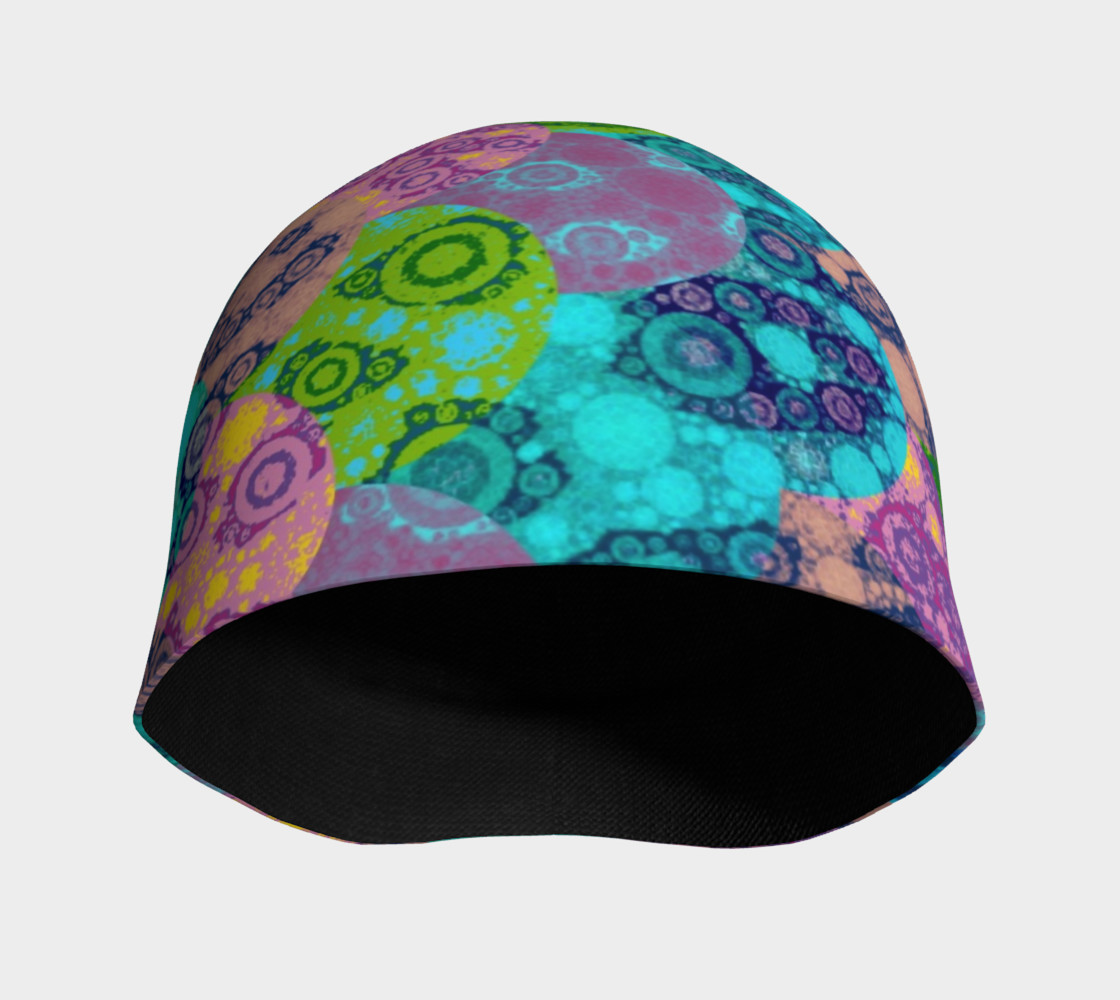 Rainbow Cheetah Print Adult And Kids Beanie preview #3