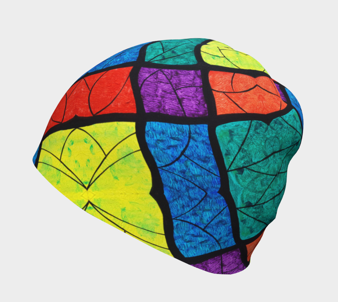 Nouveau Stained Glass II Beanie II preview #2