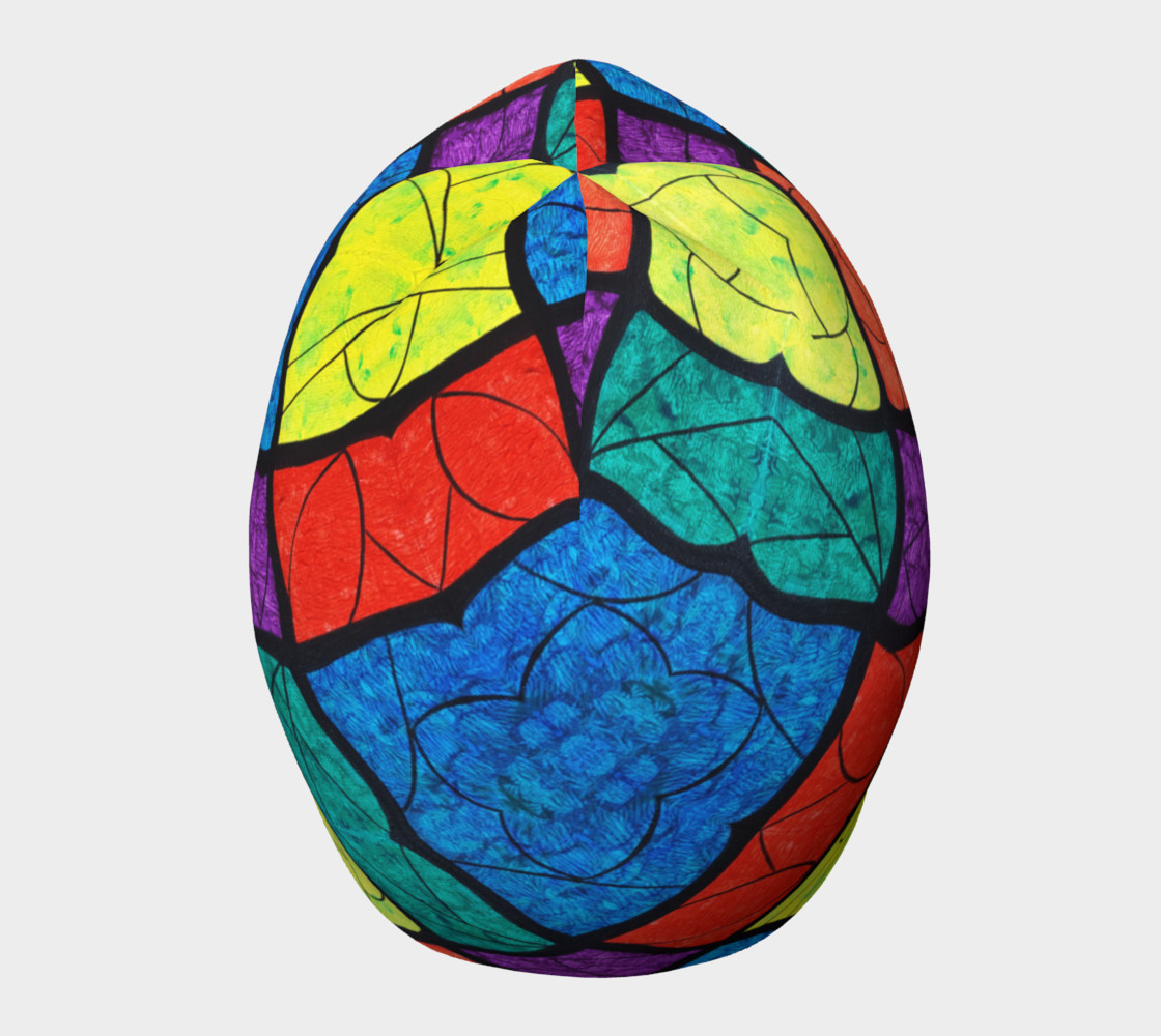 Nouveau Stained Glass II Beanie II preview #5