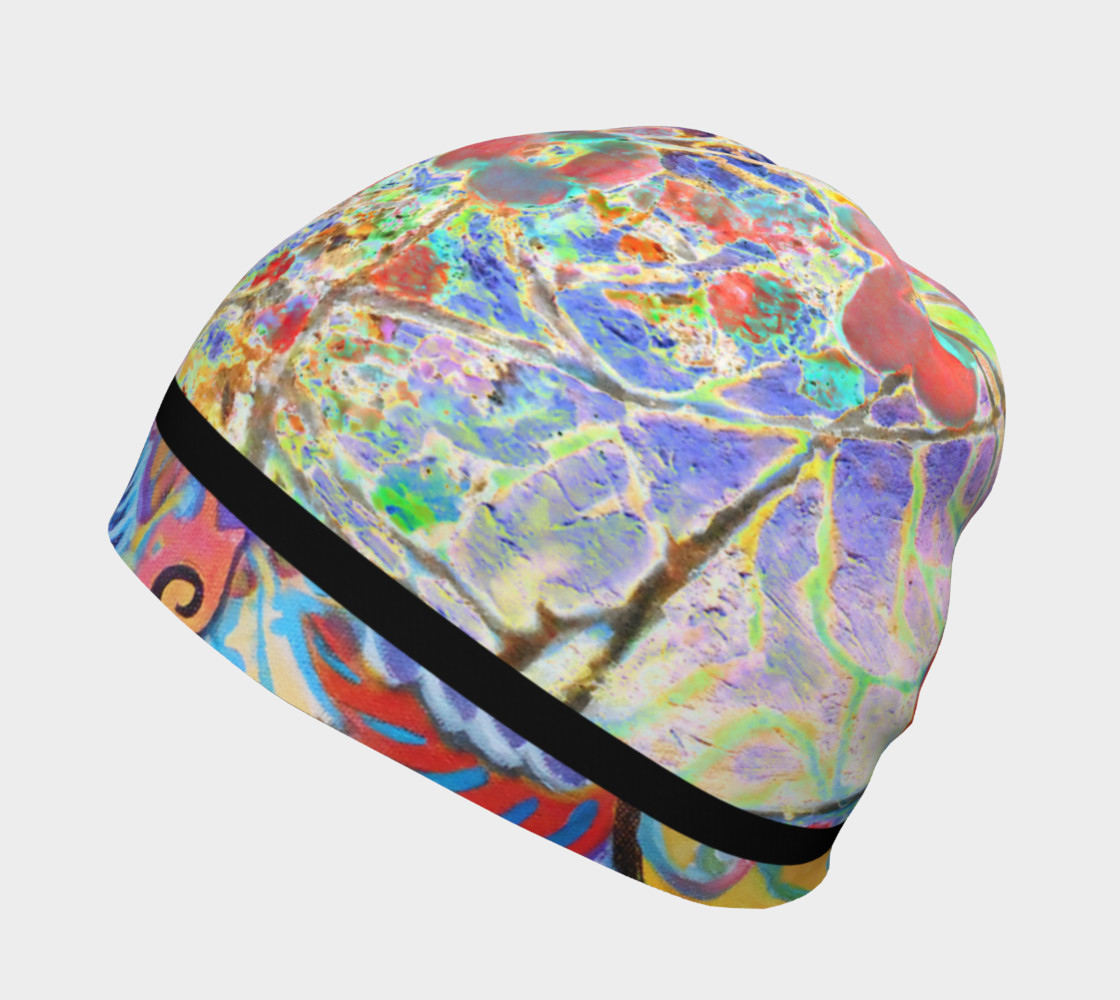Pastel Floral Branch Beanie preview #2