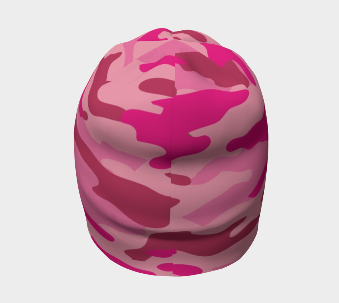 Pink Camouflage Beanie thumbnail #5