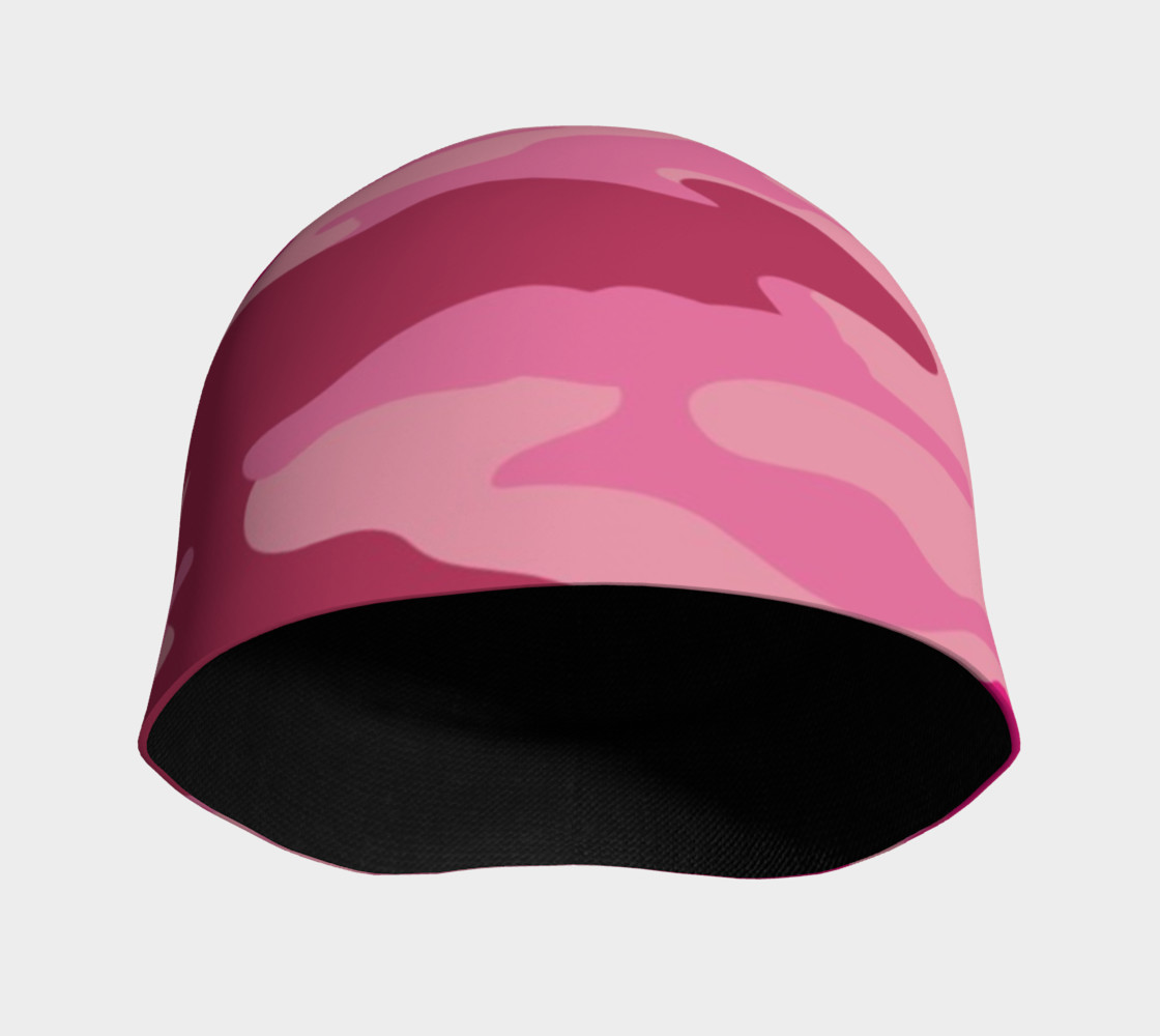 Pink Camouflage Beanie thumbnail #4
