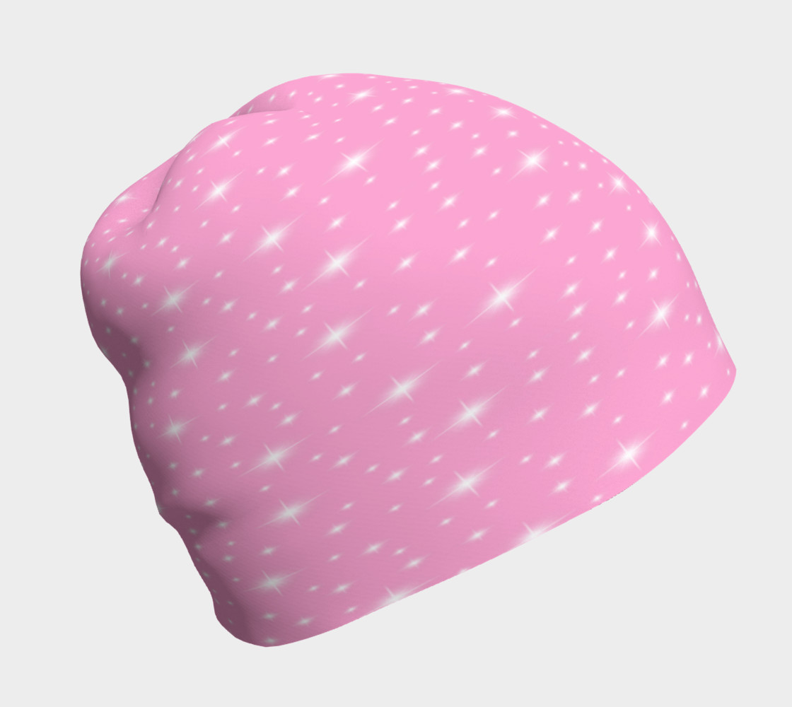 Aperçu de Pink Stars Beanie #1