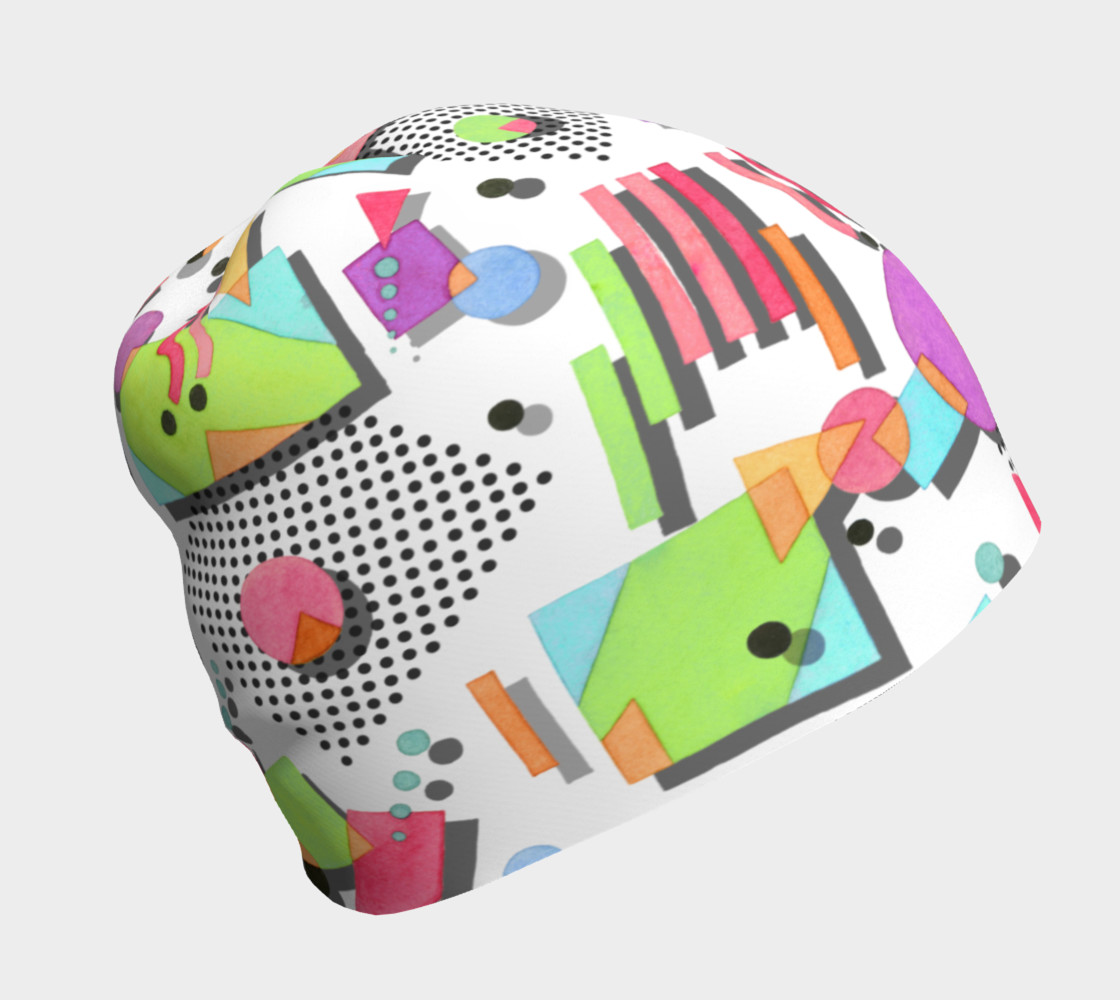 Aperçu de Rad Nineties Geometric Beanie #1
