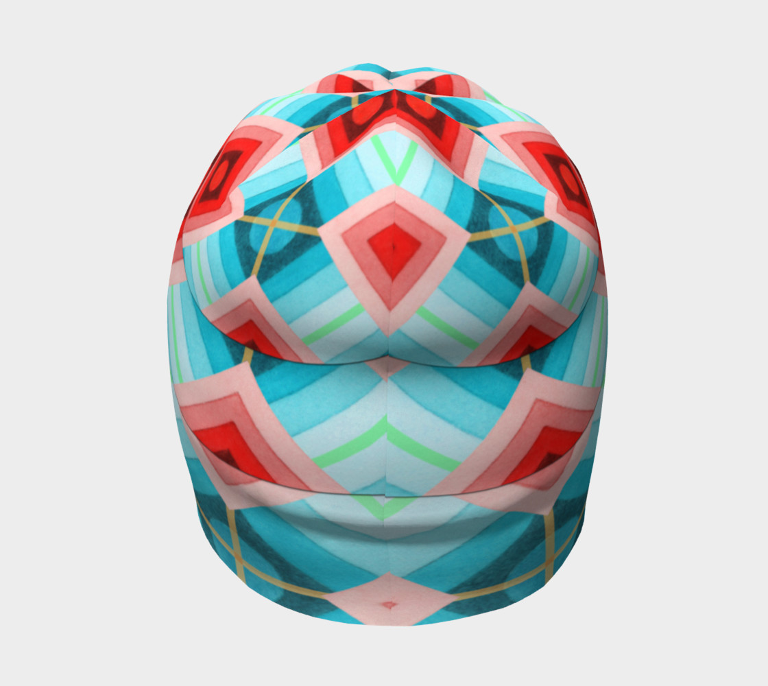 Aperçu de Groovy Argyle Beanie #4
