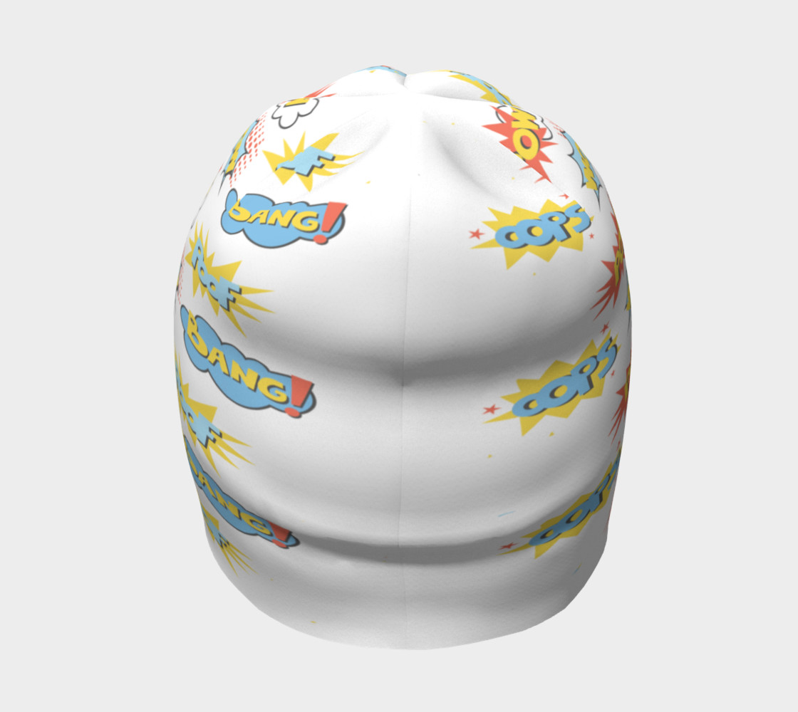 Cartoon Exclamations Beanie preview #4