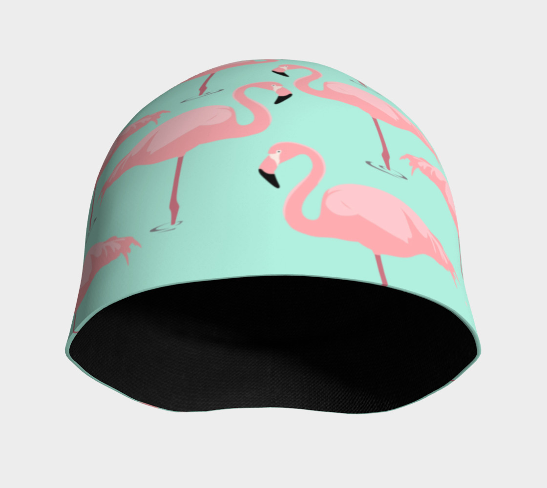 Pink Flamingos Beanie preview #3