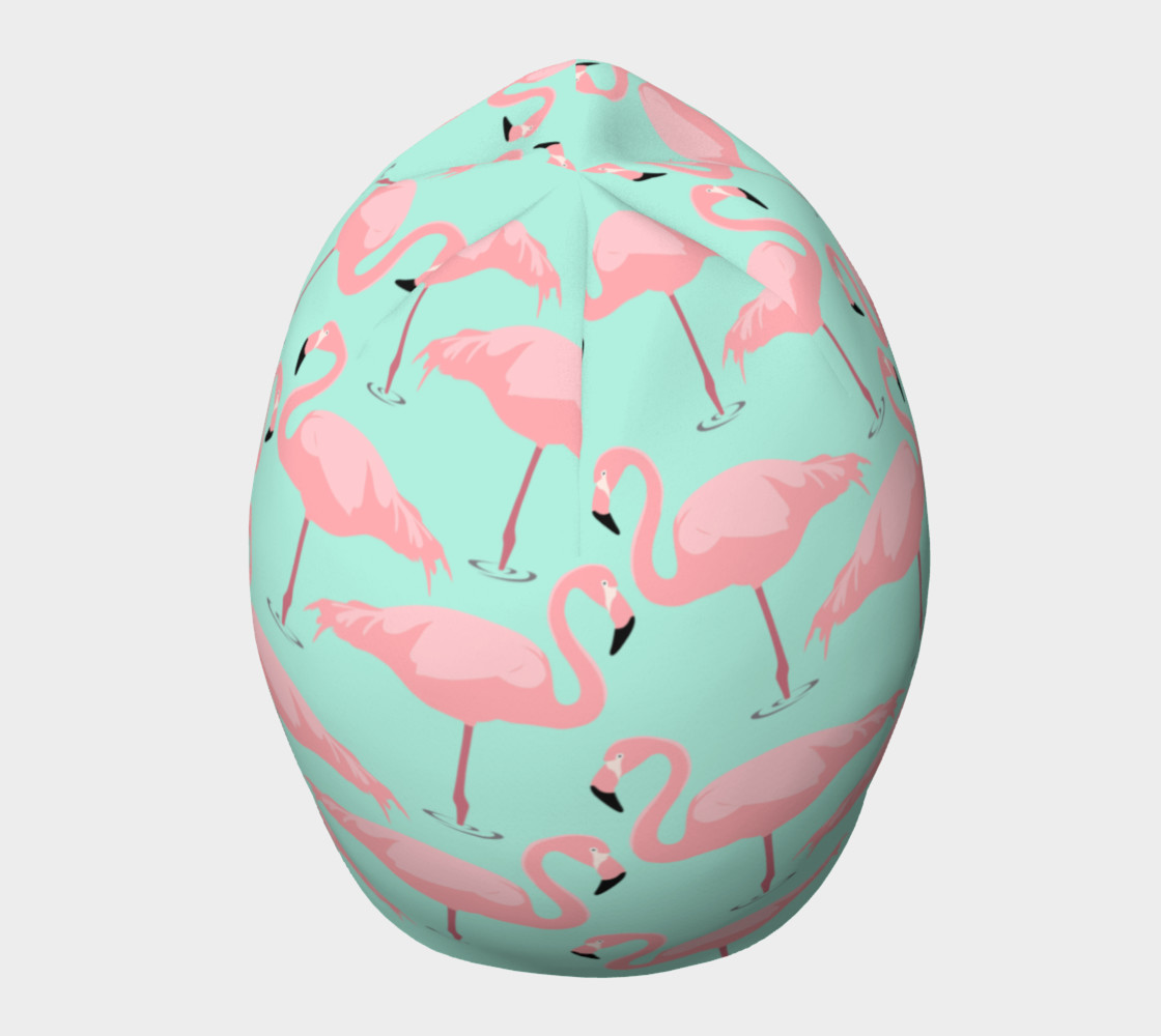 Pink Flamingos Beanie preview #5