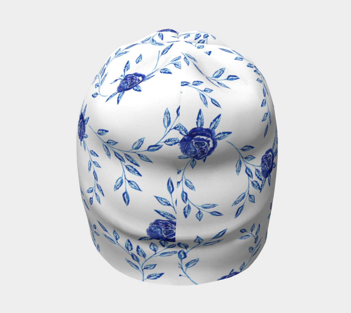 Blue Flowers Beanie 2 preview #4