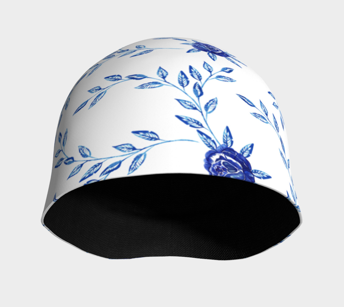 Blue Flowers Beanie 2 preview #3