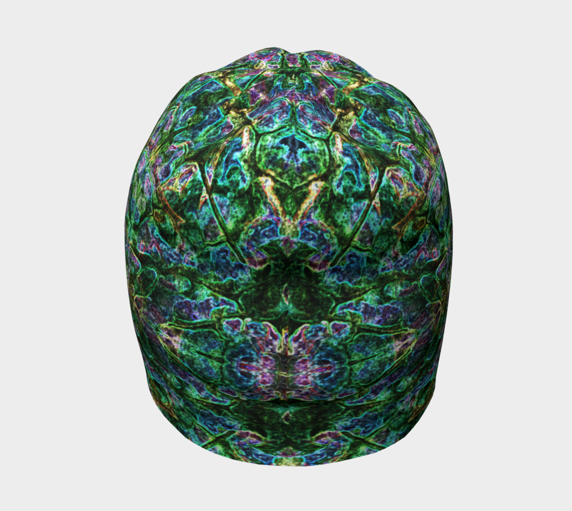 Emerald Gemstone Stained Glass Beanie preview #4