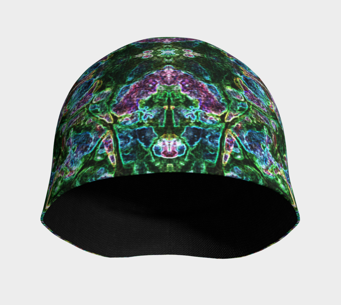 Emerald Gemstone Stained Glass Beanie preview #3