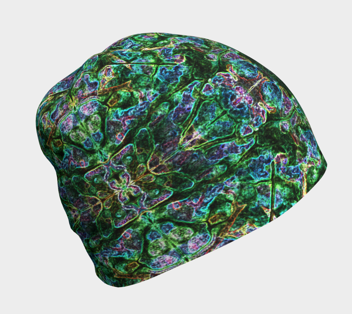 Emerald Gemstone Stained Glass Beanie preview #1
