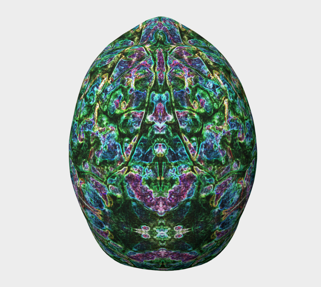Emerald Gemstone Stained Glass Beanie preview #5