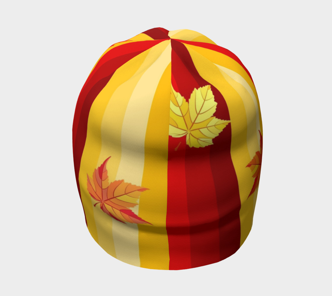 autumn leaves and stripes preview #4
