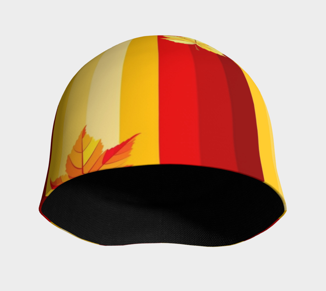autumn leaves and stripes preview #3