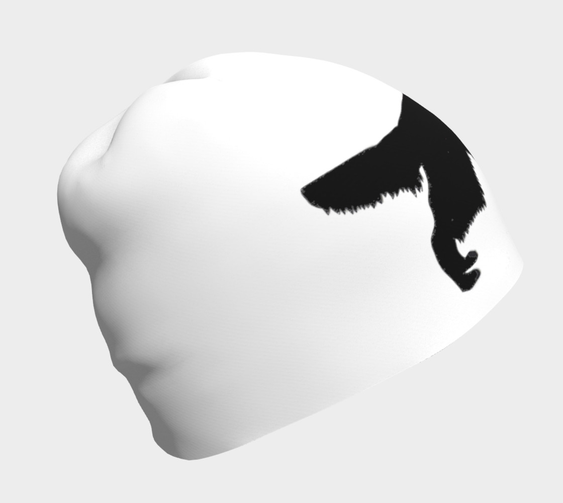 Irish red and white setter silhouette preview #1