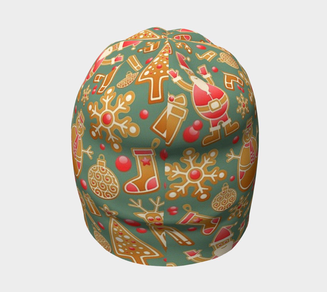 1950s Christmas Gingerbread beanie preview #4
