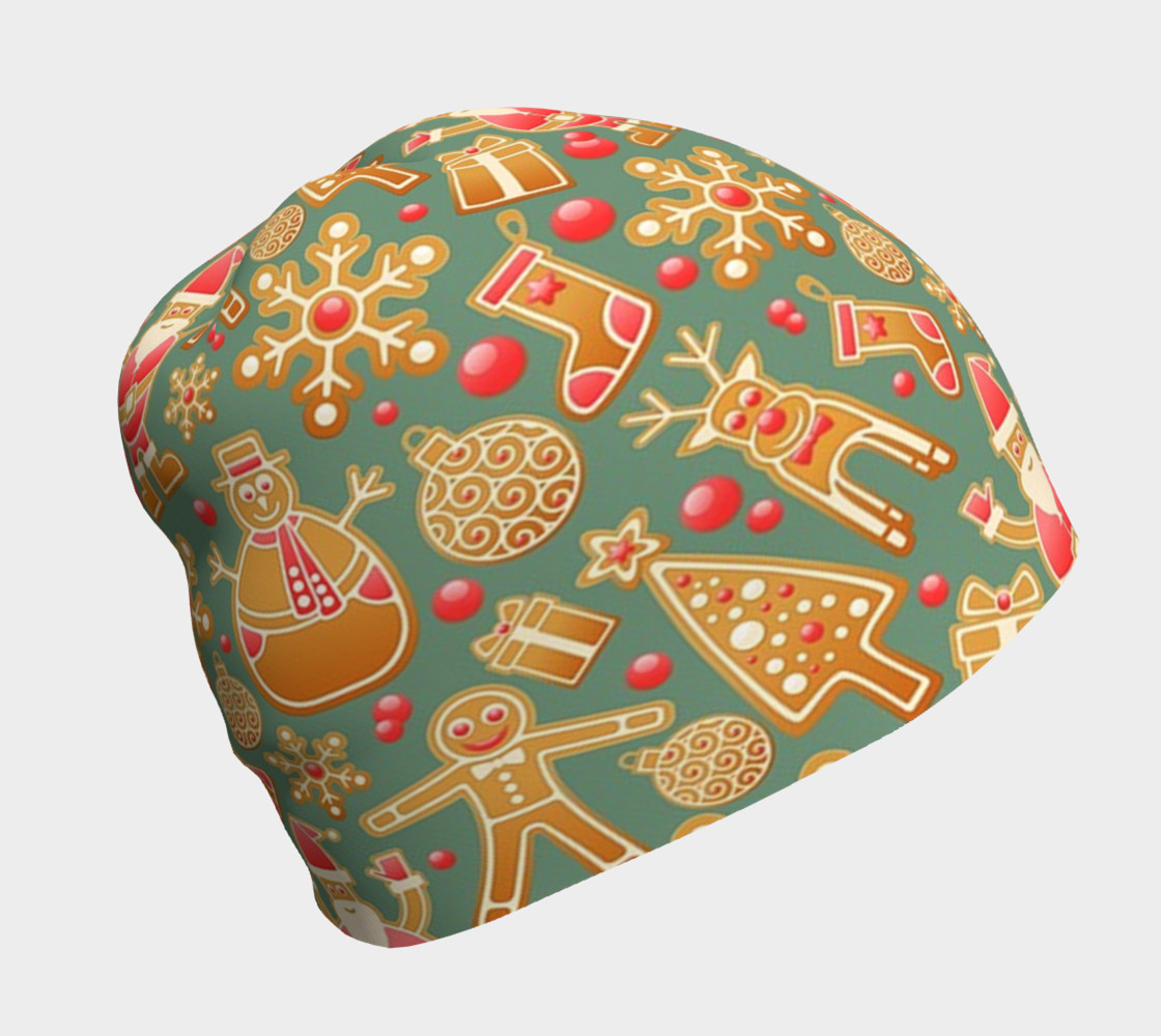 1950s Christmas Gingerbread beanie preview #1