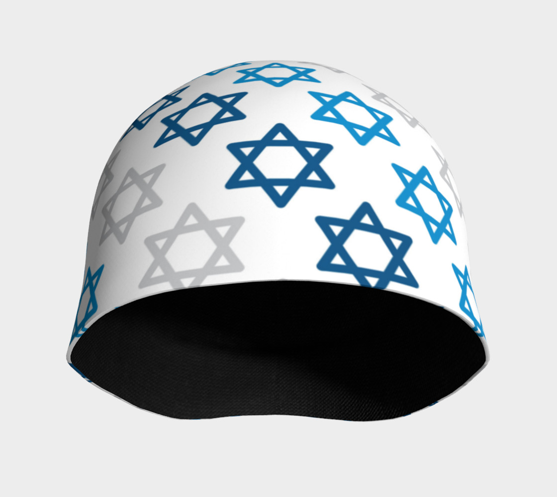 Aperçu de Star of David Hanukkah Beanie #3