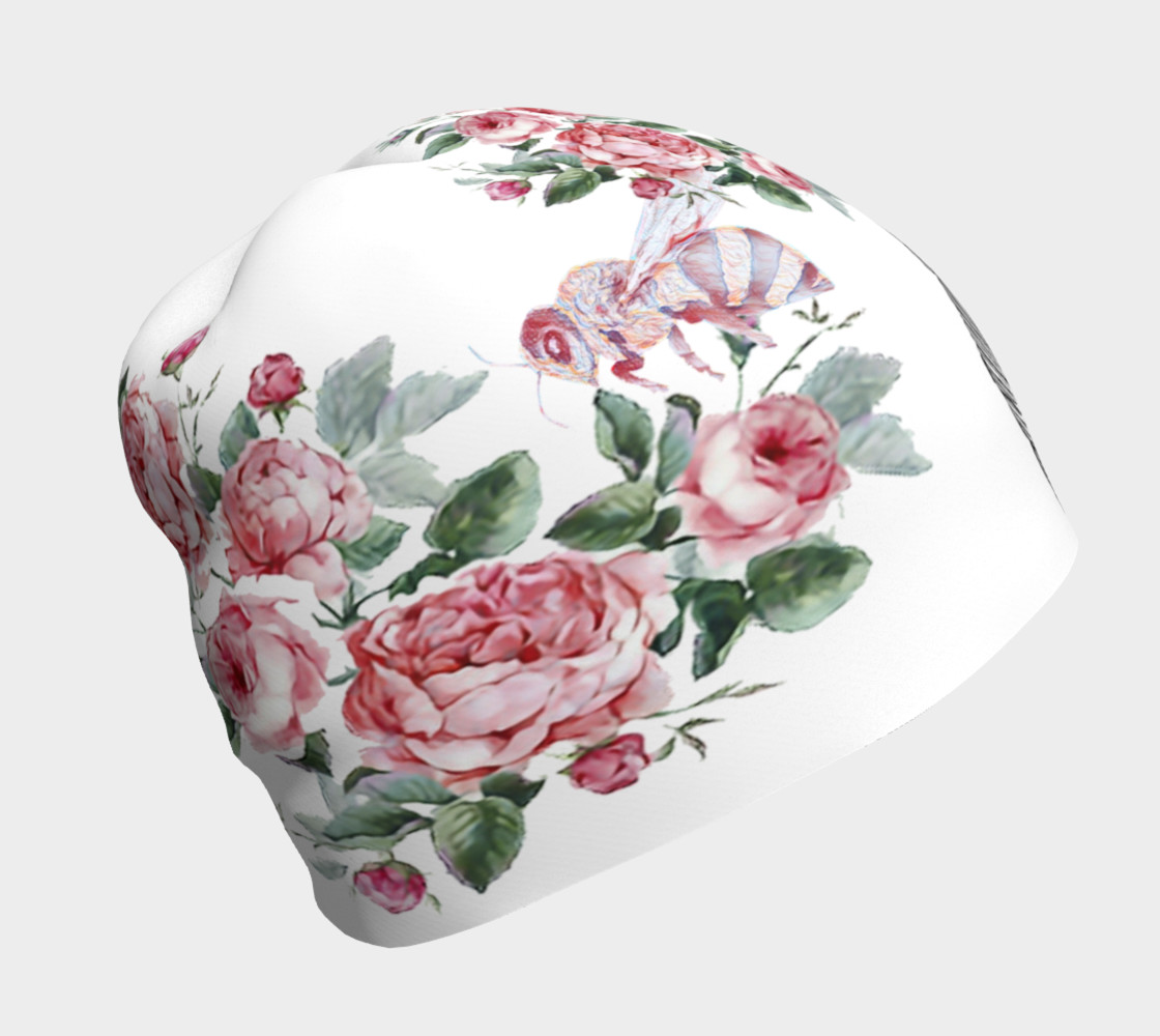 Floral peekaboo bee 3D preview