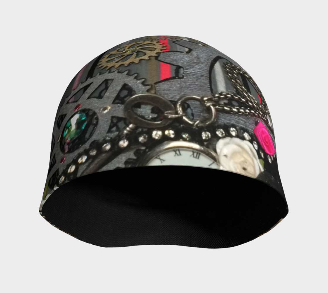 Gears and Pink Roses Beanie preview #3