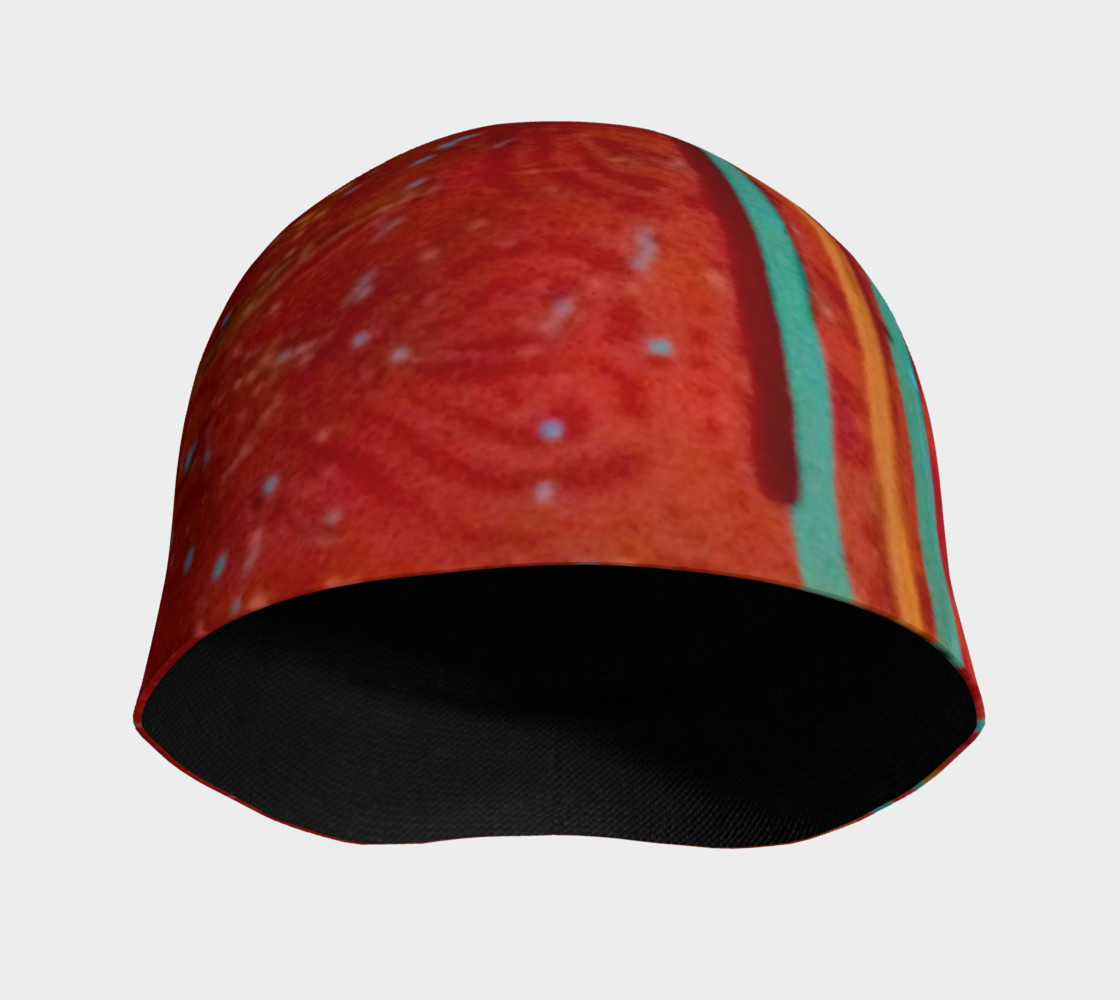 Red Abstract Beanie lll preview #3