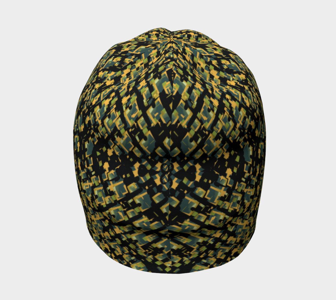 Utility Green Beenie by Mary Lou Watson Design preview #4