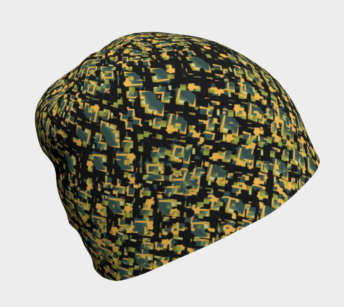Utility Green Beenie by Mary Lou Watson Design preview #1