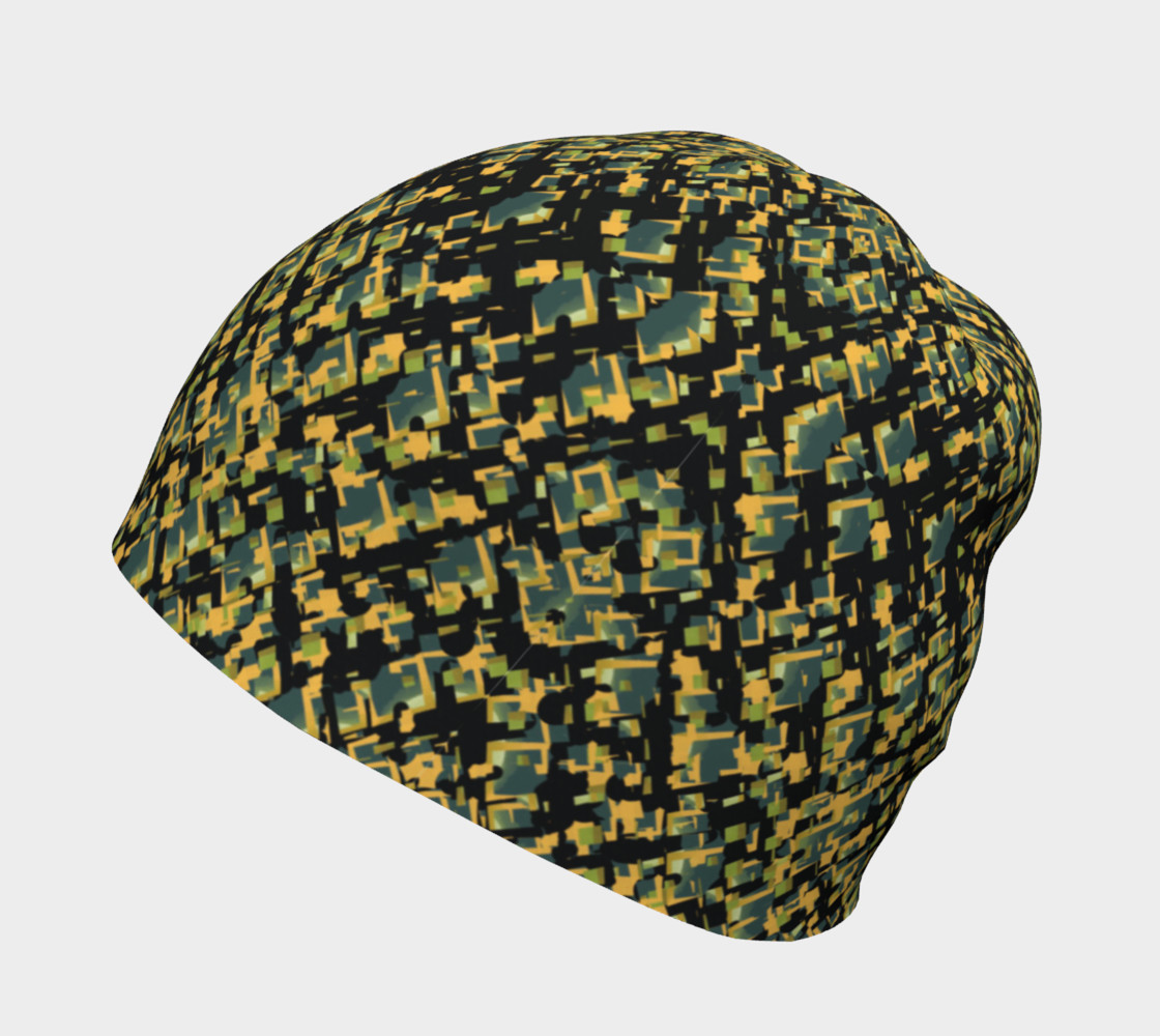 Utility Green Beenie by Mary Lou Watson Design preview #2
