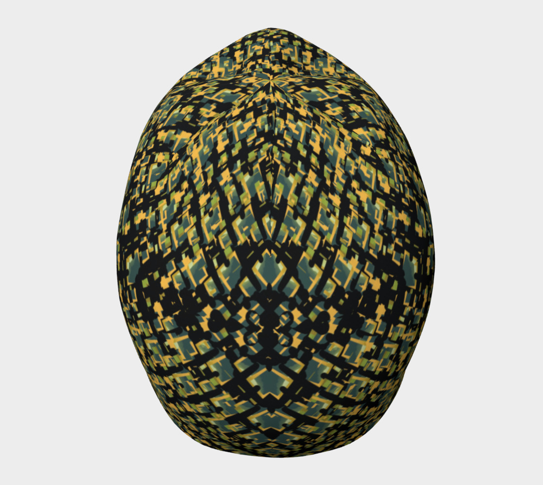 Utility Green Beenie by Mary Lou Watson Design preview #5